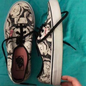 Floral Vans